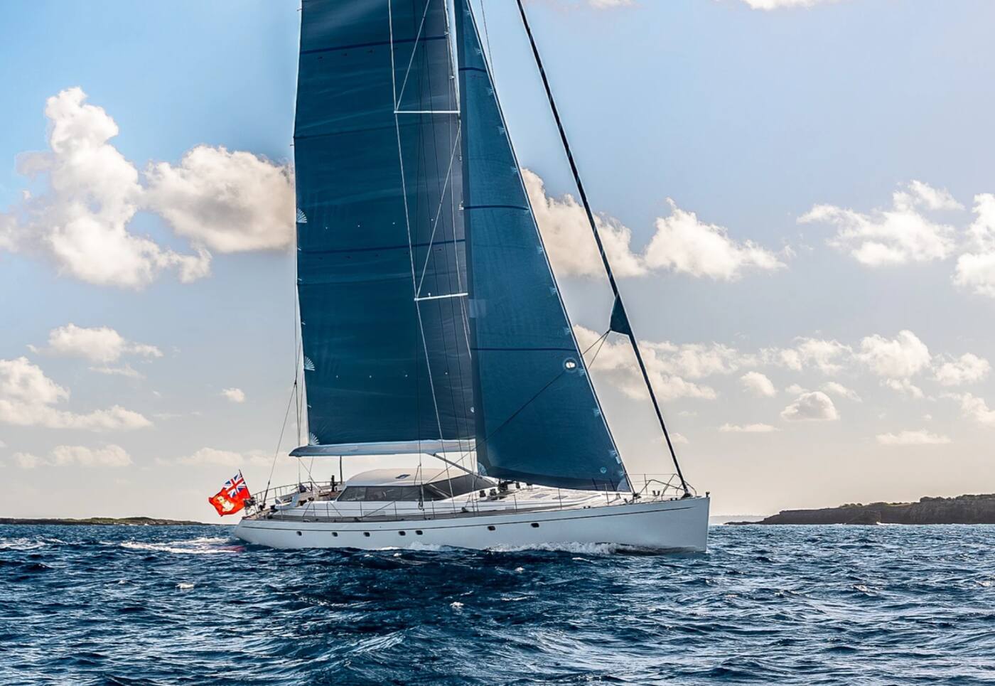 LA JOIE DE MER, a 29-metre Jongert sailing yacht