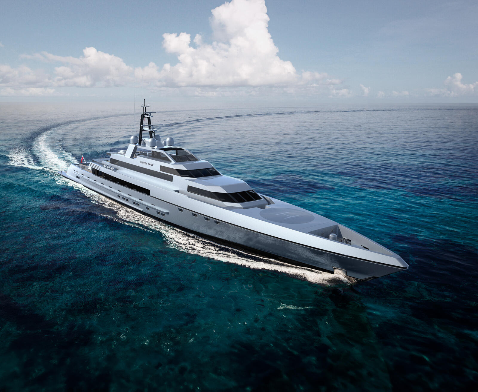SILVER EDGE, a 79.5-metre Silver Yachts motor yacht for sale